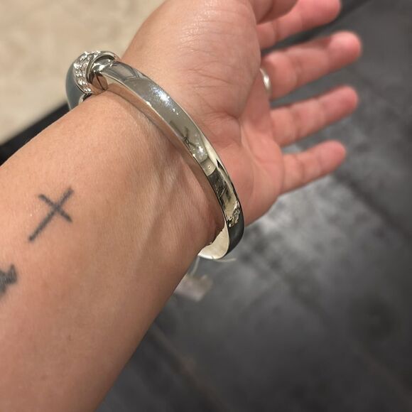 Lia Sophia Chromatic Ocean Blue Medium Stretchable Bracelet Crystal Classy - Picture 8 of 9